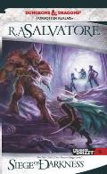 Forgotten Realms Novel: Legend of Drizzt #09: Siege of Darkness Cover