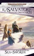 Forgotten Realms Novel: Legend of Drizzt #13: Sea of Swords Cover