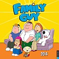 Family Guy 2014 Wall Calendar Cover