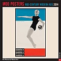 Mod Posters Calendar: Mid-Century Modern Ads Cover