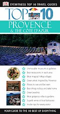 Top 10 Provence & the Cote D'Azur (DK Eyewitness Top 10 Travel Guides) Cover