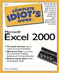 Complete Idiot's Guide to Microsoft Excel 2000 Cover