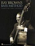 Ray Brown's Bass Method: Essential Scales, Patterns, and Exercises (Eagle Large Print)