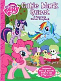 Cutie Mark Quest: A Panorama Sticker Storybook [With Sticker(s)] (My Little Pony)