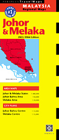 Johor & Melaka Travel Map 1ST Edition