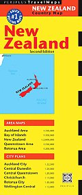 New Zealand Travel Map (Periplus Travel Maps)