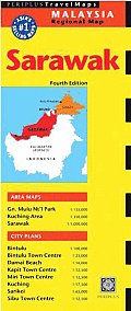 Sarawak Travel Map Fourth Edition (Malaysia Regional Maps) Cover