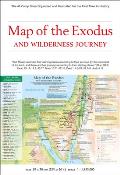 Map of the Exodus and Wilderness Journey: The 42 Camp Sites Organized and Illustrated for the First Time in History