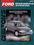 Chilton's Ford :Ford Escort and Mercury Lynx 1981-95 repair manual.