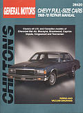 GM Chevy Full-Size Cars 1968-78 (Chilton's Total Car Care Repair Manuals)