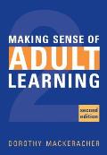 Making Sense of Adult Learning 2nd Edit Cover