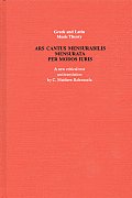 Greek and Latin Music Theory #10: Ars Cantus Mensurabilis Mensur