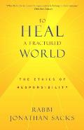 To Heal a Fractured World: The Ethics of Responsibility Cover