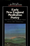 Early New England Meditative Poetry Cover