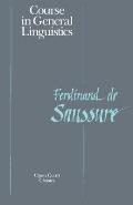 Course in General Linguistics Cover