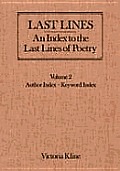 Last Lines: An Index to the Last Lines of Poetry