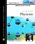 A to Z of Physicists (Notable Scientists) Cover
