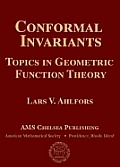 Conformal Invariants Topics in Geometric Function Theory