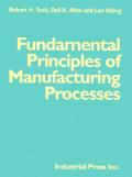 Fundamental Principles of Manufacturing Processes Cover