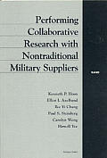 Performing Collaborative Research with Nontraditional Military Suppliers