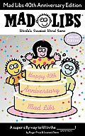 Mad Libs 40TH Anniversary Deluxe Edition Cover