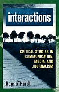 Interactions (Critical Media Studies) Cover
