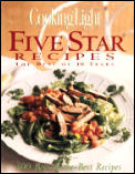 Five Star Recipes: The Best of 10 Years (Cooking Light) Cover