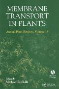 Membrane Transport in Plants Cover