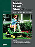 Riding Lawn Mower Service Manual Cover