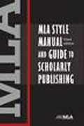 MLA Style Manual and Guide to Scholarly Publishing (Large Print)