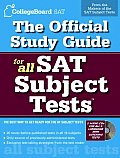 The Official Study Guide for All SAT Subject Tests with CD (Audio) (Official Sat Study Guide)