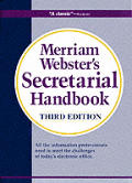 Merriam Websters Secretarial Handbook 3RD Edition