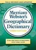 Merriam Websters Geographical Dictionary 3RD Edition