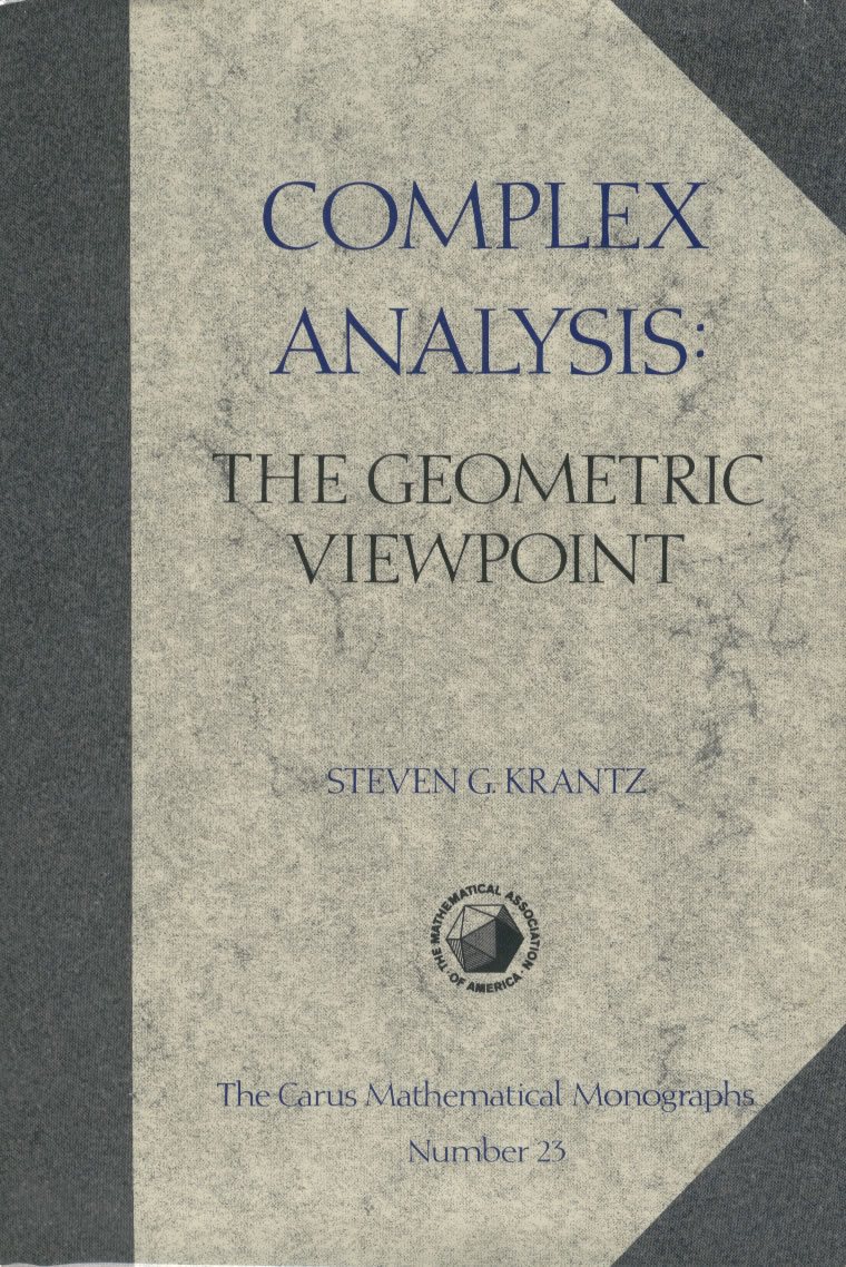Complex Analysis: The Geometric Viewpoint