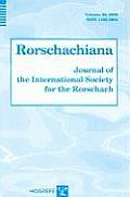 Rorschachiana, Vol 28 (Yearbook of the International Rorscach Society) Cover