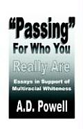 Passing for Who You Really Are Cover