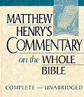 Matthew Henry's Commentary on the Whole Bible