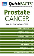 Quick Facts: Prostate Cancer: What You Ned to Know--Now (Acs Quick Facts) Cover