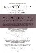 McSweeney's Issues One Through Three Cover