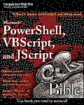 Microsoft PowerShell, VBScript & JScript Bible