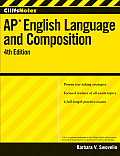CliffsNotes AP English Language and Composition [With CDROM] (Cliffs AP) Cover