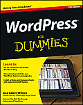 Wordpress for Dummies (For Dummies) Cover