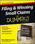 Filing and Winning Small Claims for Dummies