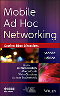 IEEE Series on Digital & Mobile Communication #35: Mobile Ad Hoc Networking: The Cutting Edge Directions Cover