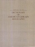 Supplement to the Dictionary of American Library Biography Cover