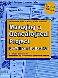 Managing a Genealogical Project