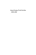History of Anson County, North Carolina, 1750-1976