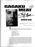Gagaku Meat: The Steve Richmond Story Cover