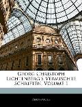 Georg Christoph Lichtenberg's Vermischte Schriften, Volume 1 Cover
