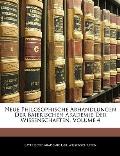Neue Philosophische Abhandlungen Der Baierischen Akademie Der Wissenschaften, Volume 4